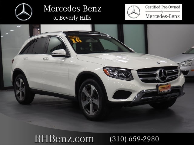 Certified Pre Owned 2016 Mercedes Benz Glc 300 Rear Wheel Drive Suv