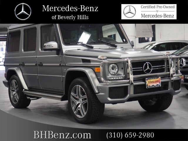 Certified Pre Owned 2014 Mercedes Benz G Class Amg G 63 Suv Awd 4matic